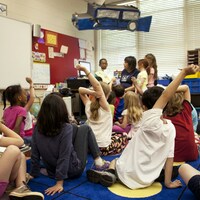 Lincoln Elementary computer lab